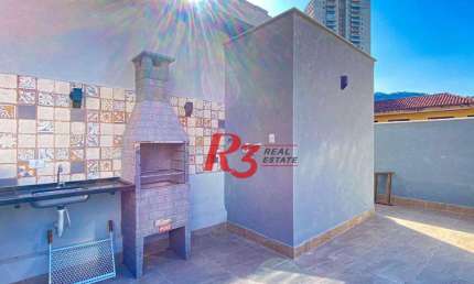 Sobrado com 2 dormitórios à venda, 140 m² por R$ 699.500,00 - Marapé - Santos/SP
