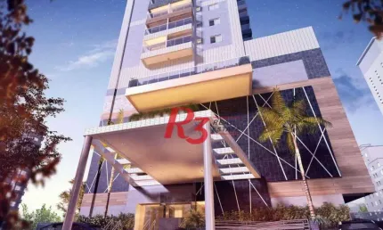 Apartamento com 2 dormitórios à venda, 87 m² por r$ 1.470.000,00 - gonzaga - santos/sp