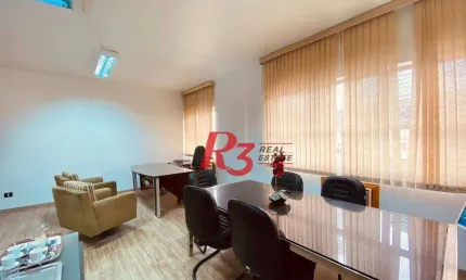 Sala, 62 m² - venda por r$ 320.000,00 ou aluguel por r$ 2.600,00/mês - vila belmiro - santos/sp