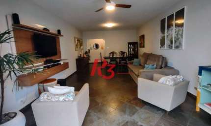 Apartamento à venda, 150 m² por R$ 730.000,00 - Gonzaga - Santos/SP