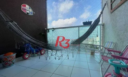 Apartamento à venda, 59 m² por R$ 450.000,00 - Vila Matias - Santos/SP
