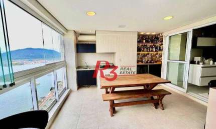 Apartamento à venda, 189 m² por R$ 2.553.000,00 - Ponta da Praia - Santos/SP