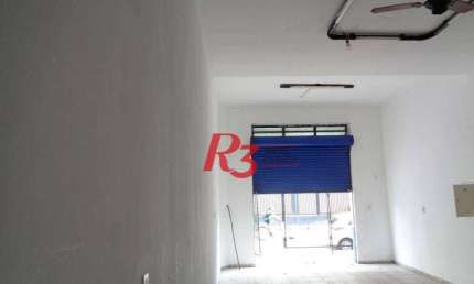 Loja para alugar, 64 m² por R$ 4.500,00/mês - Macuco - Santos/SP