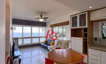 Apartamento com 2 dormitórios à venda, 78 m² por R$ 490.000,00 - Ilha Porchat - São Vicente/SP