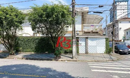 Sobrado, 276 m² - venda por R$ 2.300.000,00 ou aluguel por R$ 12.000,00/mês - Aparecida - Santos/SP