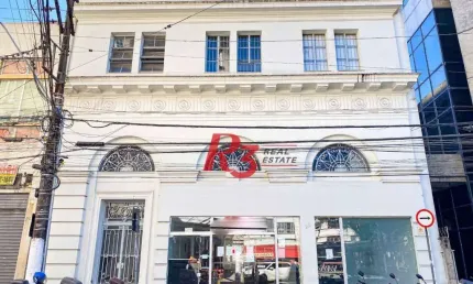 Prédio para alugar, 1680 m² por r$ 40.000,00/mês - centro - santos/sp