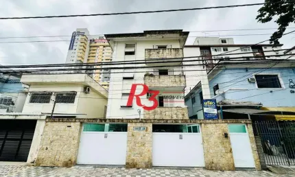 Apartamento com 3 dormitórios à venda, 87 m² por R$ 430.000,00 - Boqueirão - Santos/SP