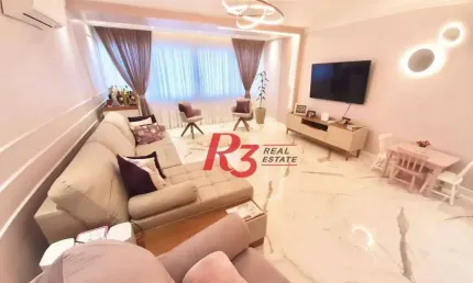 Apartamento com 3 quartos à venda na Rua Doutor Galeão Carvalhal, 30, Gonzaga, Santos