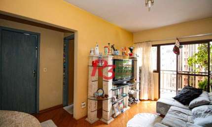 Apartamento para alugar, 55 m² por R$ 3.000,00/mês - Boqueirão - Santos/SP