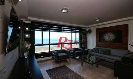 Apartamento com 3 dormitórios, 148 m² - venda por R$ 2.200.000,00 ou aluguel por R$ 20.000,00/mês - Pompéia - Santos/SP