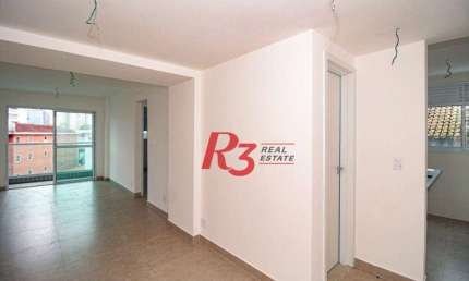 Apartamento, 65 m² - venda por R$ 555.730,00 ou aluguel por R$ 4.500,00/mês - Marapé - Santos/SP