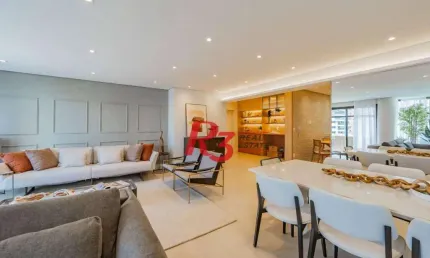 Apartamento à venda, 185 m² por R$ 1.850.000,00 - Gonzaga - Santos/SP