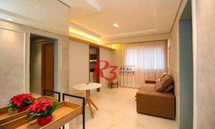 Apartamento à venda, 56 m² por R$ 602.080,00 - Aparecida - Santos/SP