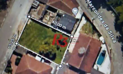 Terreno à venda, 240 m² por r$ 480.000,00 - vila cascatinha - são vicente/sp