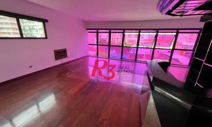 Apartamento à venda, 152 m² por R$ 1.120.000,00 - Gonzaga - Santos/SP