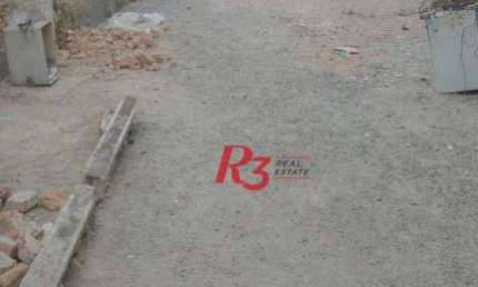 Terreno comercial à venda na Rua Comendador Martins, 263, Encruzilhada, Santos