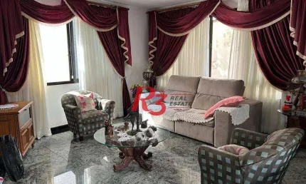 Sobrado com 4 dormitórios à venda, 160 m² por R$ 1.488.000,00 - Embaré - Santos/SP