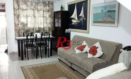 Sobrado à venda, 120 m² por R$ 296.800,00 - Vila São Jorge - Santos/SP