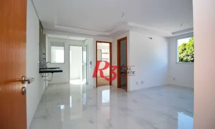 Apartamento com 1 dormitório à venda, 46 m² por r$ 373.120,00 - aparecida - santos/sp