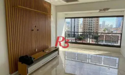 Apartamento com 2 dormitórios à venda - Aparecida - Santos/SP