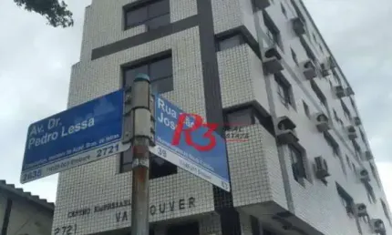 Sala comercial com 2 salas à venda na Avenida Pedro Lessa, 2721, Aparecida, Santos