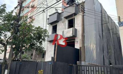 Village com 2 dormitórios à venda, 88 m² por R$ 845.000,00 - Ponta da Praia - Santos/SP