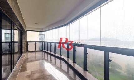 Apartamento, 251 m² - venda por R$ 3.500.000,00 ou aluguel por R$ 19.070,00/mês - Pompéia - Santos/SP