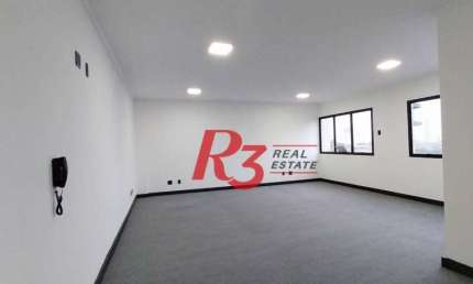 Sala para alugar, 50 m² por R$ 2.500,00/mês - Vila Matias - Santos/SP