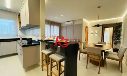 Apartamento à venda, 77 m² por R$ 827.475,00 - Aparecida - Santos/SP