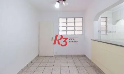 Apartamento com 2 dormitórios à venda, 58 m² por r$ 550.000,00 - pompéia - santos/sp