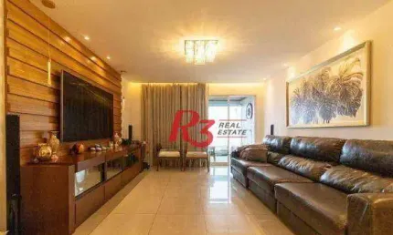 Apartamento à venda, 211 m² por r$ 3.150.000,00 - embaré - santos/sp