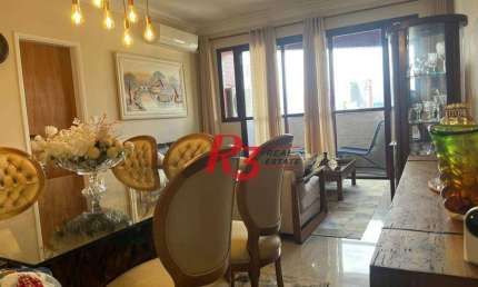 Apartamento à venda, 98 m² por R$ 585.000,00 - Centro - São Vicente/SP