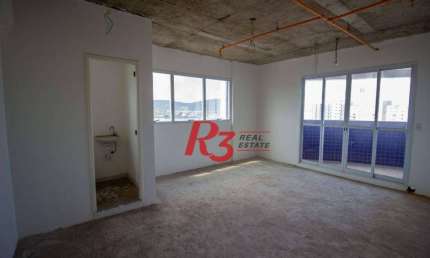 Sala à venda, 30 m² por R$ 286.710,00 - Ponta da Praia - Santos/SP