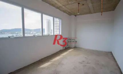 Sala à venda, 35 m² por R$ 332.690,00 - Ponta da Praia - Santos/SP