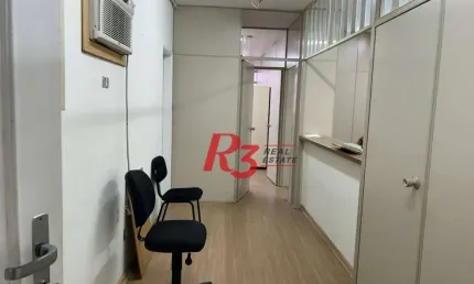 Sala à venda, 92 m² por R$ 428.000,00 - Gonzaga - Santos/SP