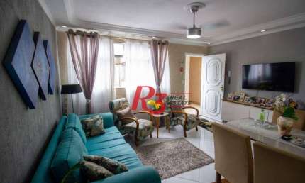 Apartamento à venda, 92 m² por R$ 254.400,00 - Vila São Jorge - Santos/SP