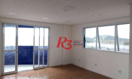 Sala para alugar, 38 m² por R$ 3.200,00/mês - Ponta da Praia - Santos/SP