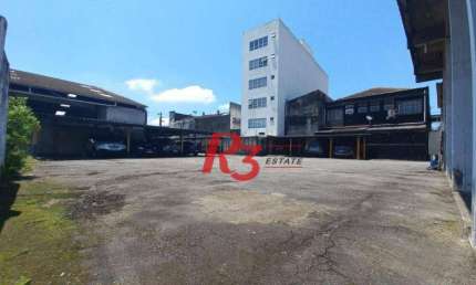 Terreno à venda, 1500 m² por R$ 4.500.000,00 - Centro - Santos/SP