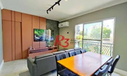 Apartamento com 2 dormitórios à venda, 65 m² por R$ 724.000,00 - Ponta da Praia - Santos/SP