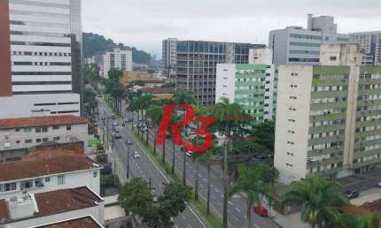 Sala, 64 m² - venda por R$ 640.000,00 ou aluguel por R$ 4.878,00/mês - Campo Grande - Santos/SP