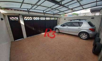 Casa com 3 dormitórios à venda, 157 m² por R$ 945.000,00 - Encruzilhada - Santos/SP
