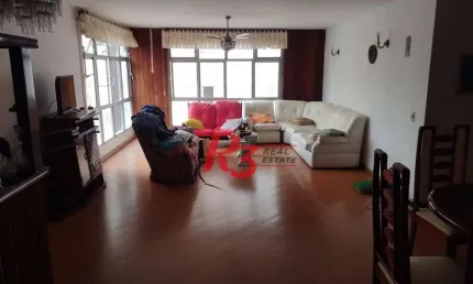 Apartamento com 3 dormitórios à venda, 239 m² por R$ 1.650.000,00 - Gonzaga - Santos/SP