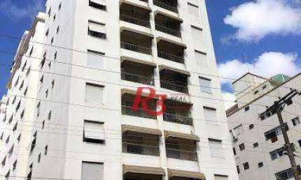 Apartamento com 2 dormitórios para alugar, 174 m² por R$ 6.200,00/mês - Boqueirão - Santos/SP