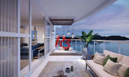 Apartamento com 3 suítes à venda, 227 m² por R$ 3.550.000 - Ponta da Praia - Santos/SP