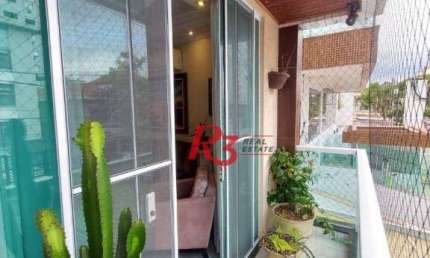 Casa com 4 dormitórios à venda, 228 m² por R$ 1.200.000,00 - Aparecida - Santos/SP