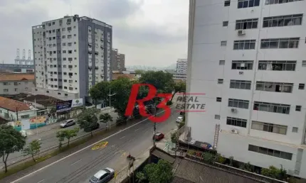 Apartamento com 2 dormitórios à venda, 96 m² por R$ 550.000,00 - Aparecida - Santos/SP