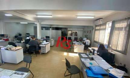 Sala à venda, 250 m² por R$ 480.000,00 - Centro - Santos/SP