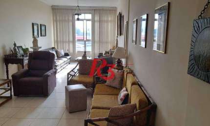 Apartamento com 3 dormitórios à venda, 150 m² por R$ 425.000,00 - Centro - São Vicente/SP