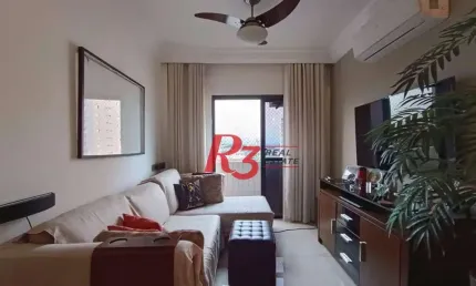 Apartamento à venda, 91 m² por R$ 460.000,00 - Macuco - Santos/SP