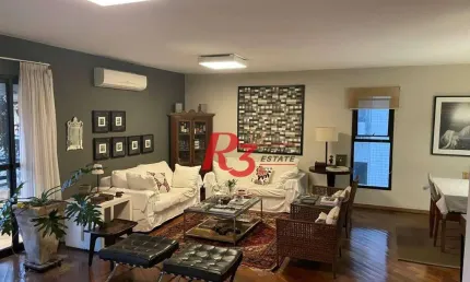 Apartamento á venda  3 dormitórios 2 Vgs Boqueirão Santos